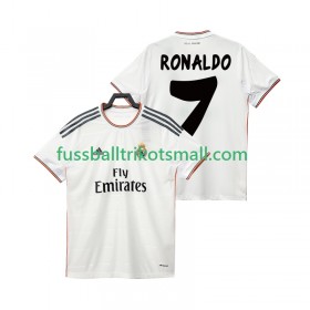 Fußballtrikots Real Madrid Cristiano Ronaldo 7 2013 2014 Retro Kurzarm Heimtrikotsatz kaufen